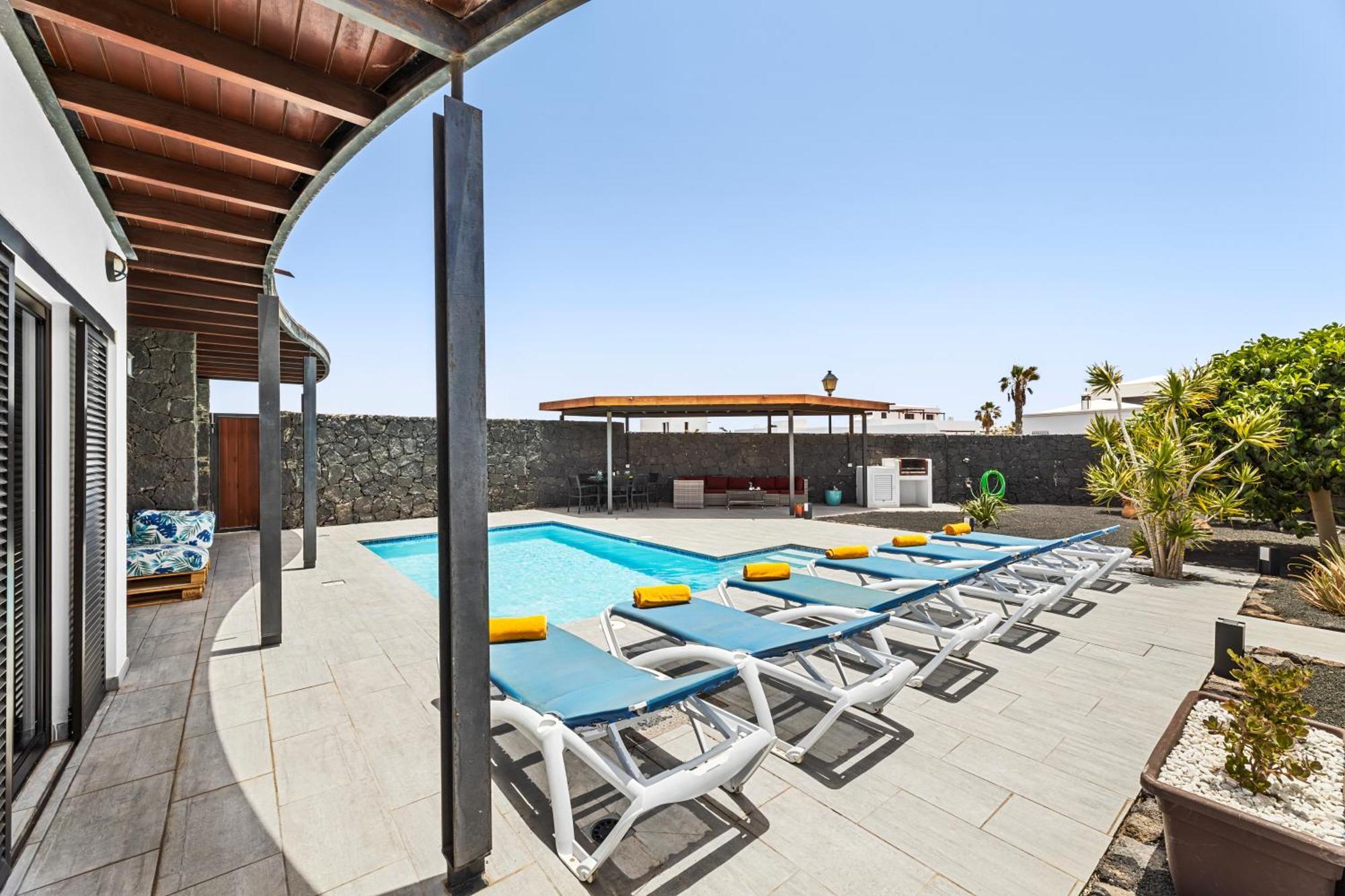 3 Bedroom Villa With Private Pool Close To Papagayo Beach Playa Blanca  Luaran gambar